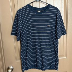 Vans Striped Tee. Size: L